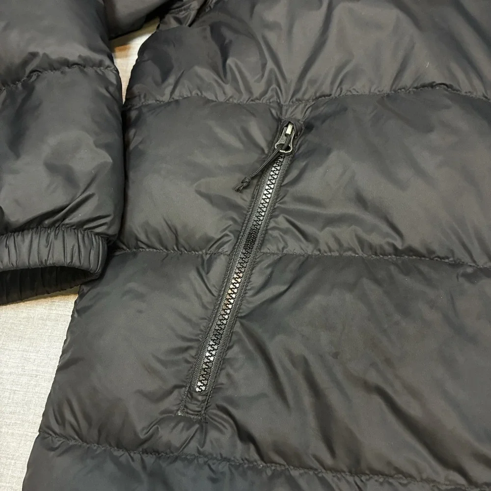 The North Face Men's Hooded 600 Fill Down Jacket Black XXL 2XL Coat Puffer